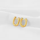 Studs High Quality New Years Trendy Cc Earrings Studs Small Cute Plain With 2 Colors