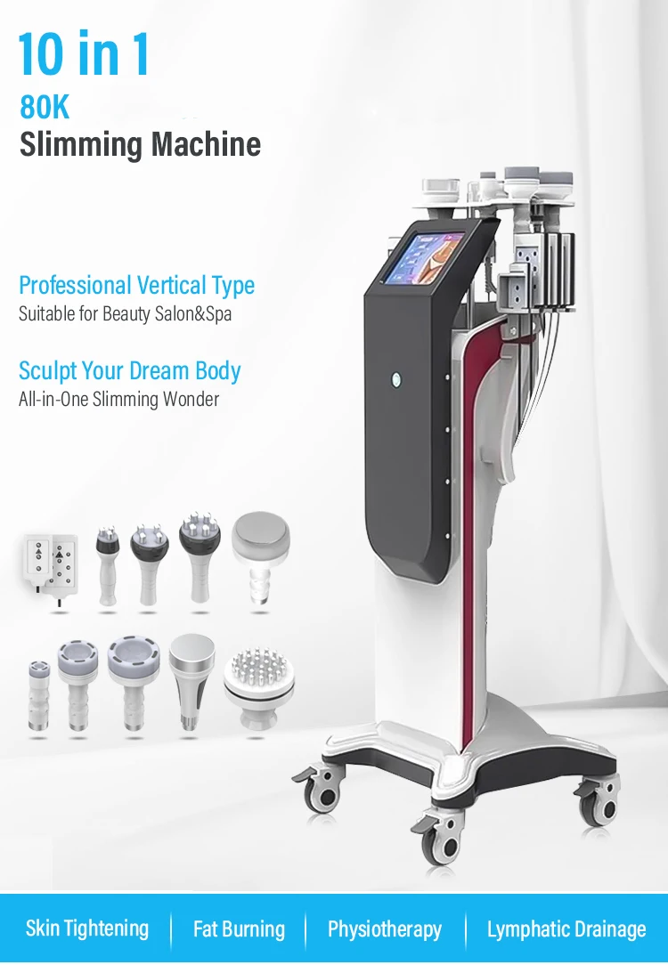 10 in 1 80K Cavitation Slimming Machine with Vacuum RF and Lipolaser Pads 5 <div> <div class="summary__title"> <h5 class="h4 accordion__title">TECHNICAL SPECIFICATIONS</h5> </div> </div> <div id="ProductAccordion-1c28ceb2-8ff6-4ef1-ada8-722b51b23234-template--16767484887258__main" class="accordion__content rte"> <ul> <li>Machine Power: 500W</li> <li>Cavitation Frequency: 80Khz</li> <li>Voltage: 100V/110V/220V</li> <li>Material: Metal Handle + ABS</li> <li>Vacuum Pressure: -20KPA</li> <li>Laser wavelength:635nm~650nm</li> <li><span class="attr-name J-attr-name" title="Technology">Technology: </span>RF + Vacuum + BIO + heat + Cavitation+Lipolaser</li> <li>Package Size: 56*54*120cm</li> <li>Package Weight: 27 kg</li> <li> <div>ReturnPolicy: <b class="magic-5">30 Days Money back guarantee</b> <a href="http://skintechx.com/refund_returns" data-sm="true">Return Policy</a></div></li> <li> <div>ShippingDetails: <b class="magic-5">FREE SHIPPING fast delivery</b> <a href="https://skintechx.com/shipping-policy" data-sm="true">Shipping policy</a></div></li> </ul> </div> 10 in 1 80K Cavitation Slimming Machine with Vacuum RF and Lipolaser Pads