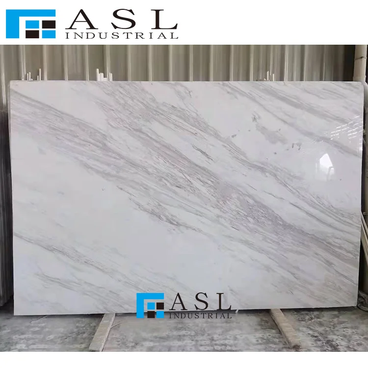 Volakas White Greek Marble Polished Slabs