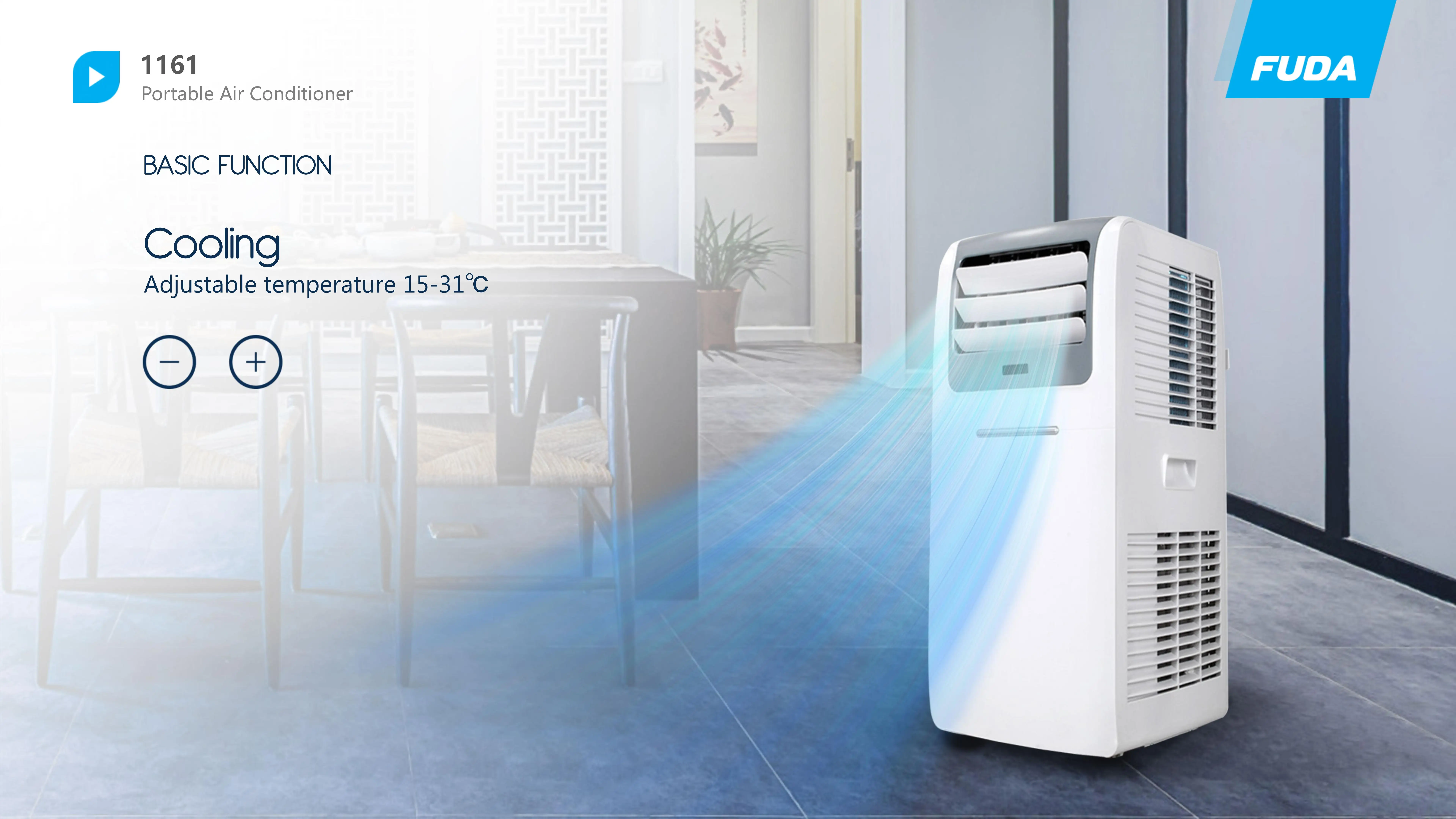 Portable Air Conditioner, 9000BTU, 220 - detail 8