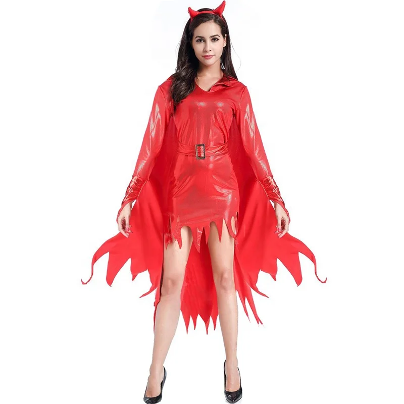 Manni-disfraz Sexy Del Diablo Rojo,Vestidos De Halloween Para Mujer - Buy Vestidos  Halloween,Porque La Mujer,Baile De Disfraces Product on 