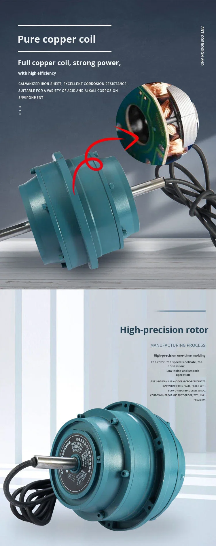 Three-phase Asynchronous Electric Motor, YDW, YDFW, 1.5-6 - detail 4