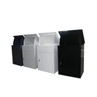 Post Home Outdoor Metal Package Stainless Steel Large Smart Parcel Delivery Drop Post Mail Letter Box