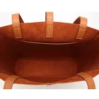 Big size high quality Pu leather tote shopper bags for women