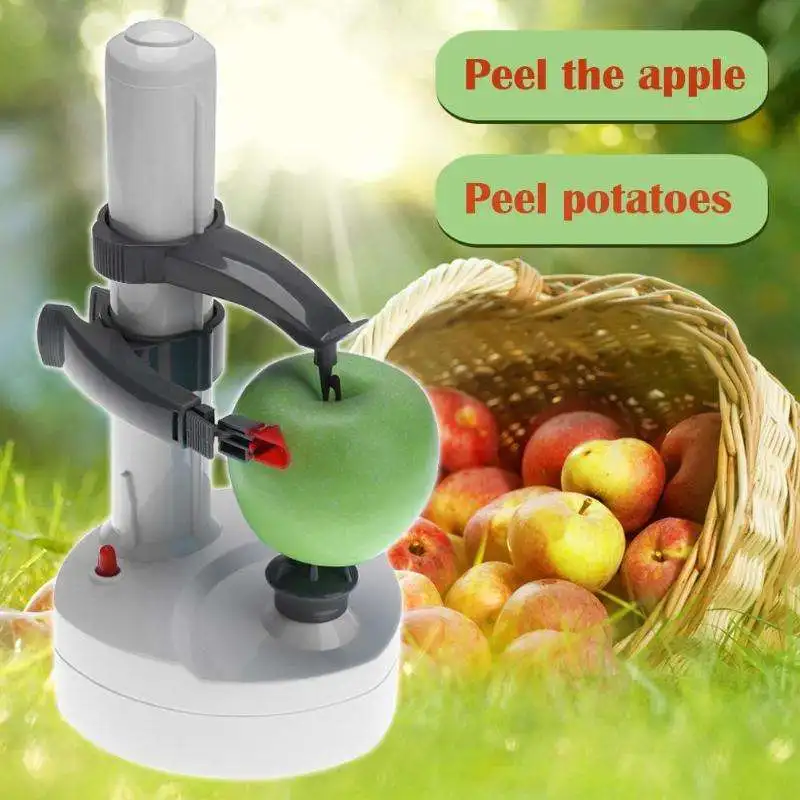 Wholesale High Quality Multi-function Kitchen Gadget Tools Apple Fruit Vegetable Electric Automatic Fruits Peeler