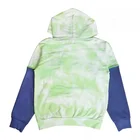 Tie Dye Finch Garment Light Color Tie Dye Pullover Long Sleeve Patchwork Hooded Sweatshirt Mens Hoodie