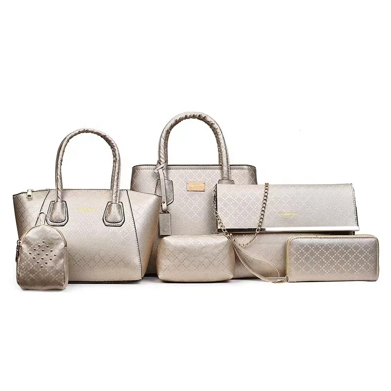 AMIQI 2310-12 Bag 5pcs in one set handbag for woman 5 pieces bags lingge handbags set