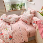 Cotton Bed Set Bed Sets Cotton Wholesale Modern 100% Cotton Bed Sheet Sale Home Quile Cover Set