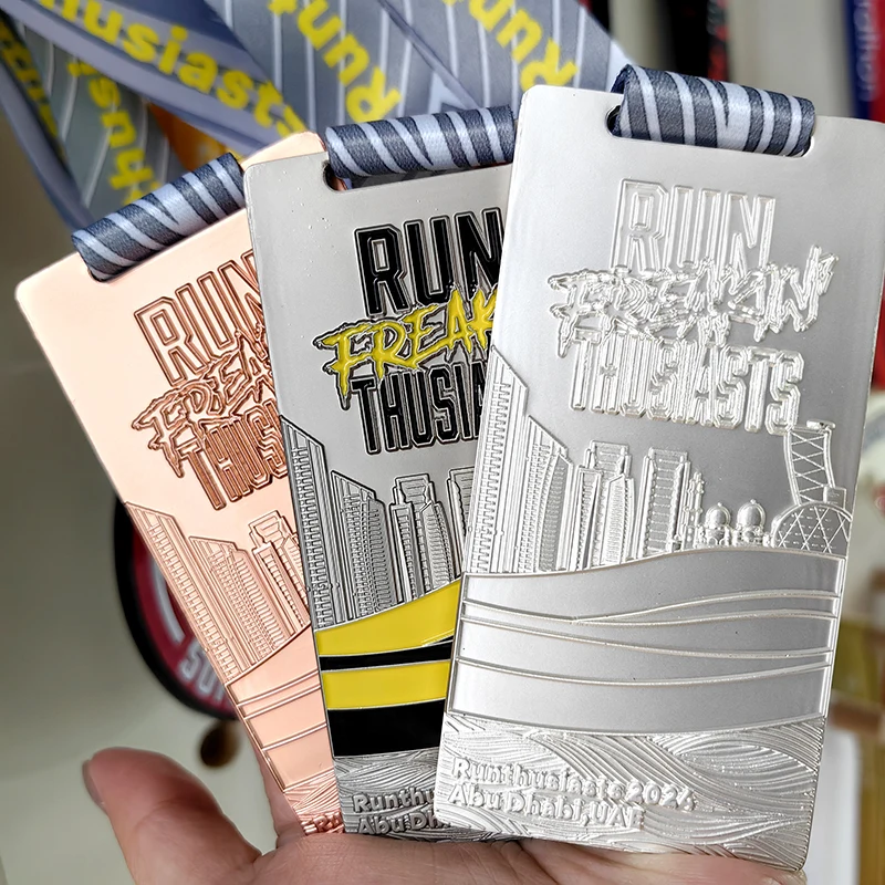 Manufacturer Custom Designed Marathon Medal Modern & Traditional Sport Award Metal Medals for Running Deportivas supplier