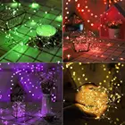 String String Light Factory Super March Twinkle Star 16 Colors Changing Fairy String Lights Multicolor String Lights