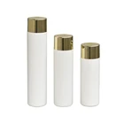 Shampoo Bottle Shampoo Luxury 200ml 250ml 300ml Cosmetic Shampoo Bottle With Rose Gold Disc Cap