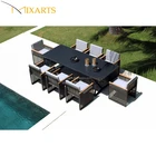 Table Outdoor Patio Table Outdoor Garden Furniture Patio Living Room Teak Wood Table