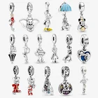 Sterling Silver Charm Silver 925 Sterling Silver Pendant Suitable For Pandora's Classic Bracelet Charm Charm