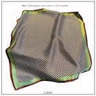 Square Square Factory Direct Wholesale 100% Pure Silk Twill Square Scarves Fashion Custom Digital Printing