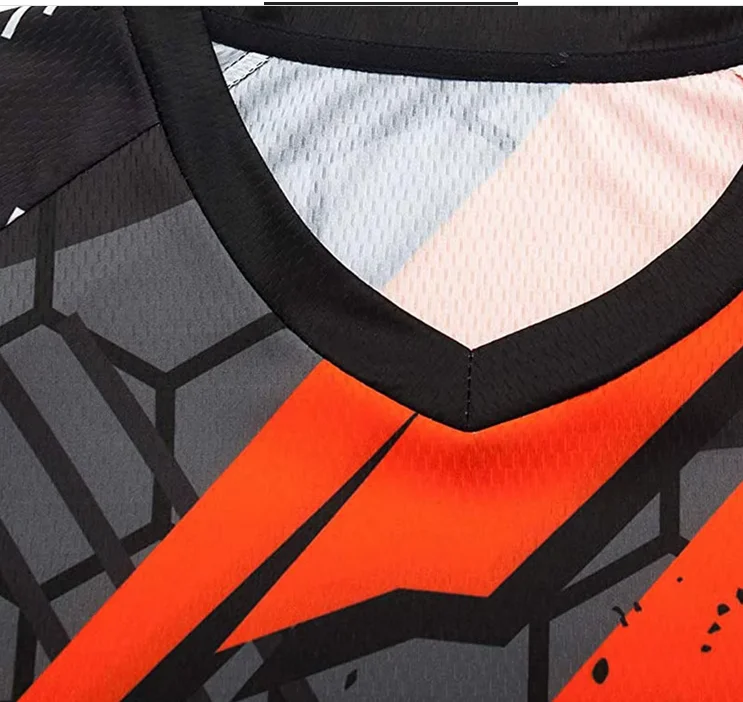 Women Mx Jersey Breathable Motocross Shirts MTB Road Wear Bike Gym Sports Sportswear 100% Polyester for Women Adults