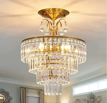 Modern glass metal indoor decoration pendant light Europe style ceiling living room bed room chandelier