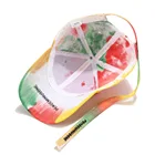 Cap Caps H006B Spring Summer Outdoor Sunscreen Cap Lovers Colorful Graffiti Hat Tie Dye Baseball Caps For Men Women