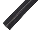 Zipper Nylon Zipper Hot Sale Personalized Design Black Cloth 5# Nylon Gold Tooth Zipper For Garment Production