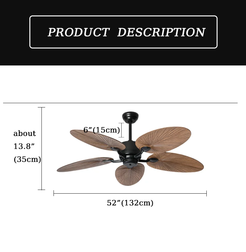 Ceiling Fan, ABS, 40W - detail 8