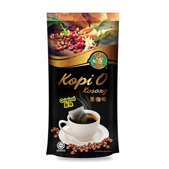 Wholesale Halal iso products Instant black coffee/ Malaysian style kopi o 100% made in Malaysia for coffee business