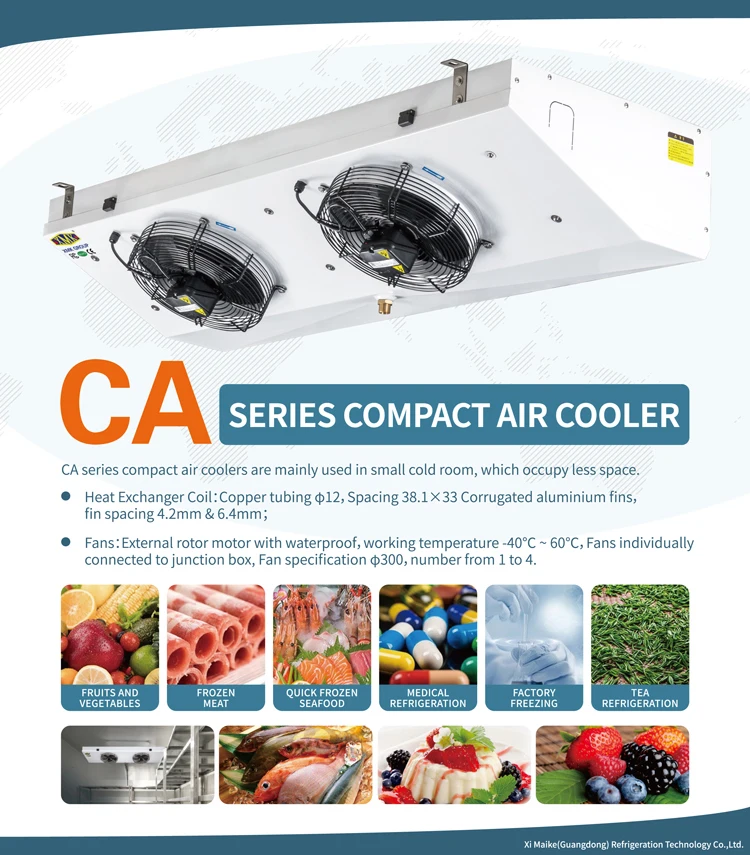 Discharge Air Cooled Evaporator, 380V, galvanized sheet - detail 16