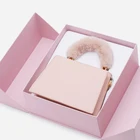 Custom Shoulder Crossbody handbags New style compact Valentine's Day gift Small square fuzzy bags/