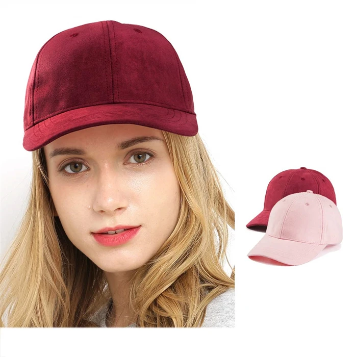 suede baseball cap womens