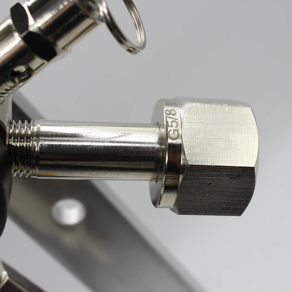 product beer keg co2 regulator single gauge primary beer pressure regulator for cga320 0 60psi working pressure-2