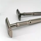 Shaver Blades Wholesale Metal Barber Stainless Steel Double Edge Blade Reusable Safety Razor Shaver