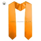 Sash Uniform Bulk Hot Sale Colorful Plain Graduation Satin Graduation Sash Plain Stole