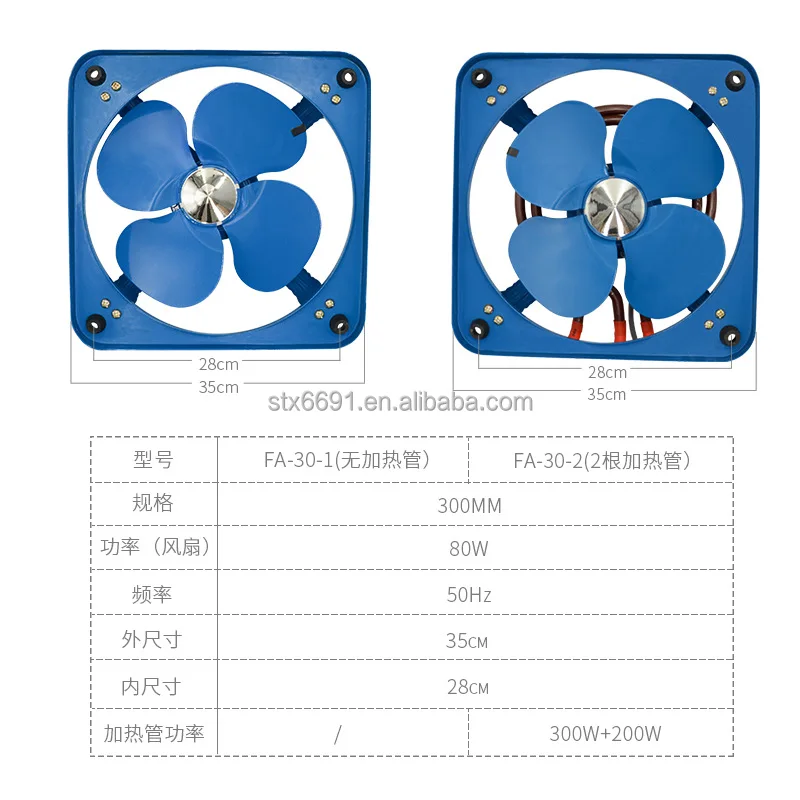 Incubator Ventilation Fan, 25CM, 30CM, 35CM - detail 2