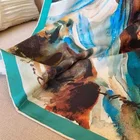 Scarf Women Women New Fashion Decoration Silk Scarf Women Simple Decoration Scarf Small Scarf