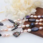 Pendant Pearl Factory Direct Imitation Jewelry Pendant Drop Natural Pearl Necklace