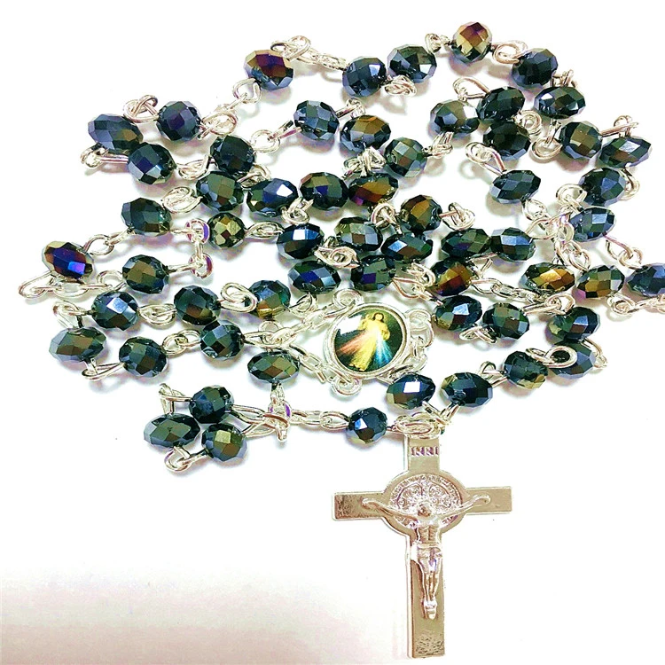 Italy Catholic Mini Faceted Crystal 