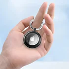 2021 Newest Products Zinc Alloy Protective Cover Case For Apple Airtags With Key Ring