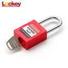 Key Lock Padlocks Keyed Different Master Key Lock Steel Shackle 38mm Safety Lockout Tagout Padlock