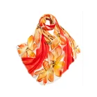 Wool Scarf Wool Popular Hand-painted Wool Scarf Women's Twill Shawl Bib Dual-use