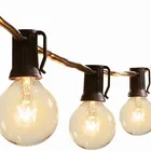 Lights Light For Decor Outdoor Market Globe String Lights With G40 Bulbs For Commercial Decor