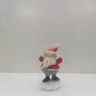 Poly Resin Santa Miniature Statue Don't Listen Don't Look Don't Say Home Decoration Christmas Gifts Resin Crafts