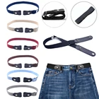 Women Belt Belts Men Belt 2021 Women Easy Belt Without Buckle Waist Belts For Men Female Elastic Weight Control Belt