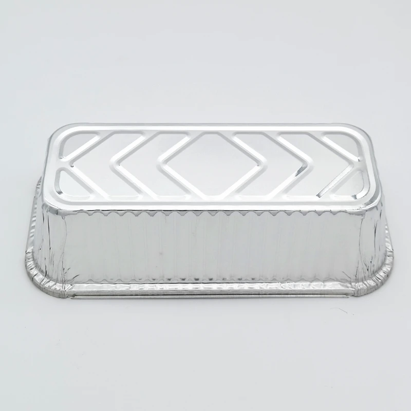 product tia ca55 10 inch shallow rectangular box thermos disposable with lid aluminum foil food container-6