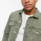 Jacket Jackets 2021 New Fashion Custom Jacket Khaki Denim Jackets Men's Jackets Coats Vendors For Clothing