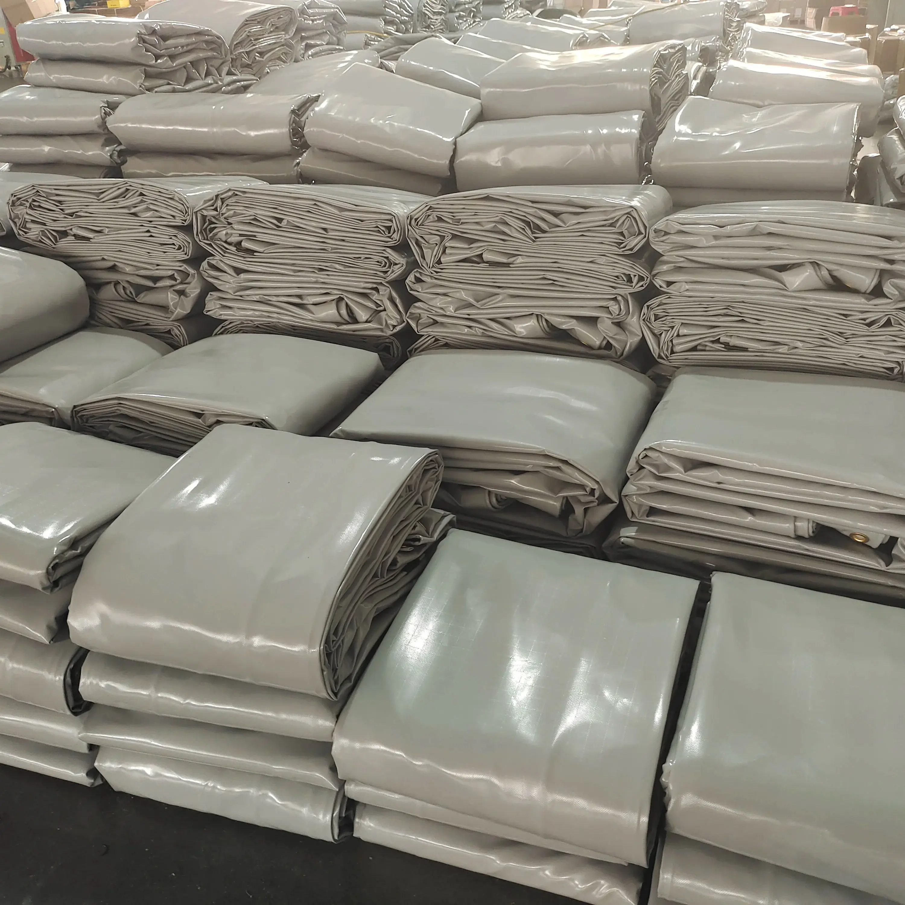Industrial PVC Tarpaulin Roll - Tear-Proof, Weatherproof for Construction & Agriculture UV-Stabilized, Anti-Mildew factory