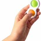 Toy Wholesale Push Sensory Keychain Mini Bang Fun Fidget Simple Dimple Toy