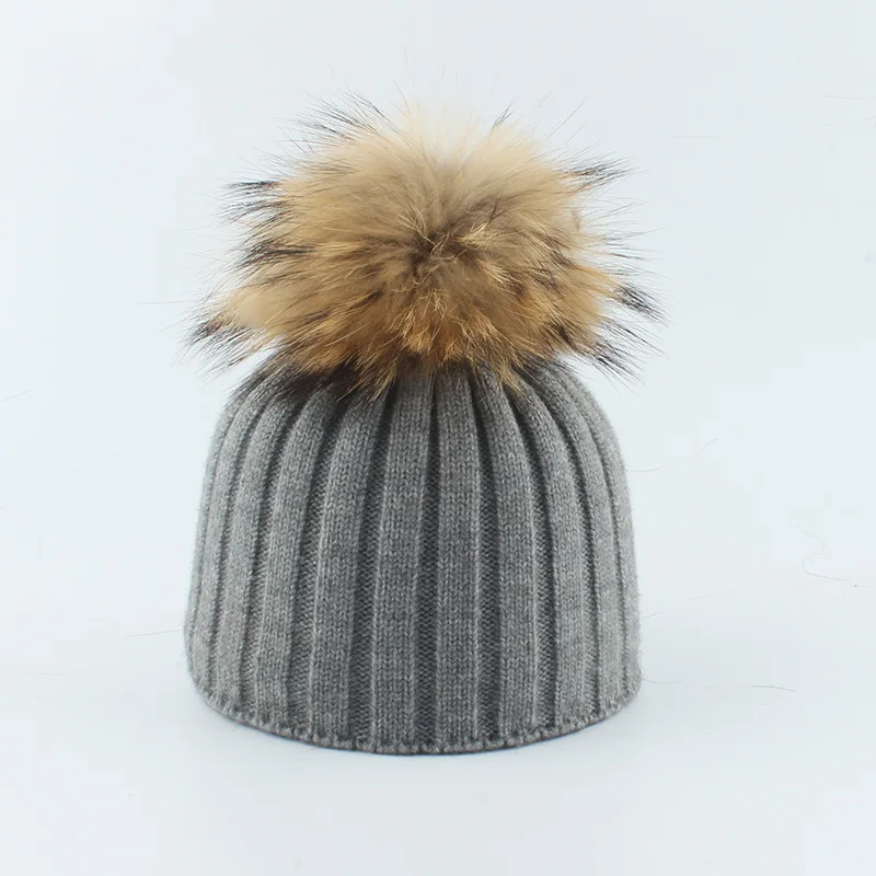 bobble hat with big pom pom