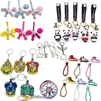 Free Samples wholesale Custom 3d/2d Soft Pvc Rubber Keychain For Promotion Gifts,All Type Of Silicone Key Ring