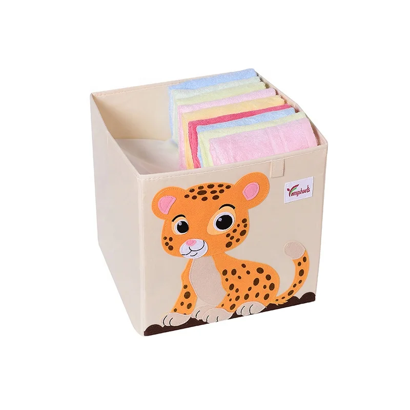 China Factory Kids Storage Cube For Stuffed Animals Toys Clothes - Buy  Animal Storage Box,Foldable Fabric Cloth Toy Organizer,Toy Storage Bin For  Kids Room Product on 
