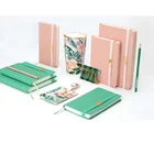 School Macaron PU Leather Journals Custom Logo Notebook High Quality 2022 Notebook Soft Cover Cute School Notebooks A6