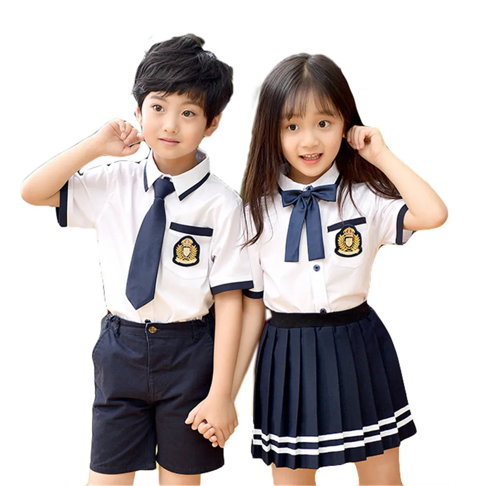 New modern  OEM and ODM children school uniform  international school uniform kids
