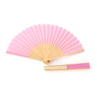 Colorful Fan Fan Chinese Supplier Wedding Souvenirs Colorful Hand Folding Fan With Gift Box
